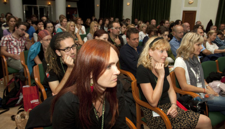 Plný sál v kině Reduta