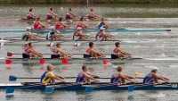 Foto: Veslování - závod čtyřky párové