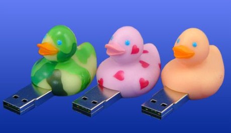 FOTO: Flash disk ve formě kačenky