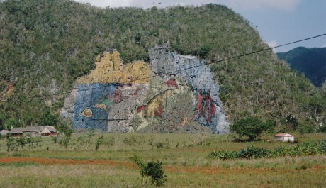 FOTO: Mural de la prehist&oacute;rico