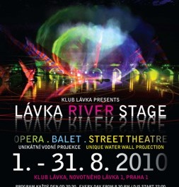 Plakát k projektu LÁVKA RIVER STAGE