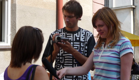 FOTO: Letní žurnalistická škola - Televize