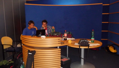 FOTO: Televizní studio na LŽŠ