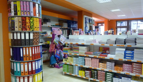 Papírnictví, nejnavštěvovanější obchod malých školáků
