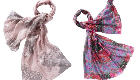 FOTO: Barevné šátky
