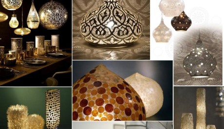 FOTO: Svítidla a lammy v obchodě LePatio