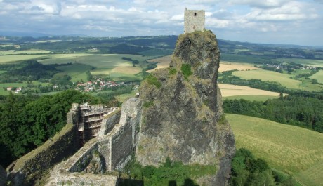 FOTO: tajemný hrad Trosky