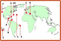 FOTO: Mapa TOP pláží světa