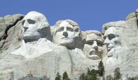 Pohled na Mount Rushmore