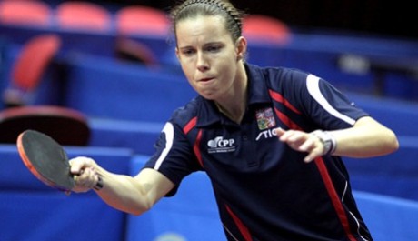 Česká stolní tenistka Iveta Vacenovská