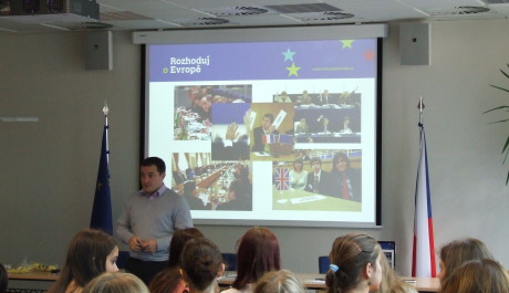 Přednáška FOTO:Seminář Rozhoduj o Evropě