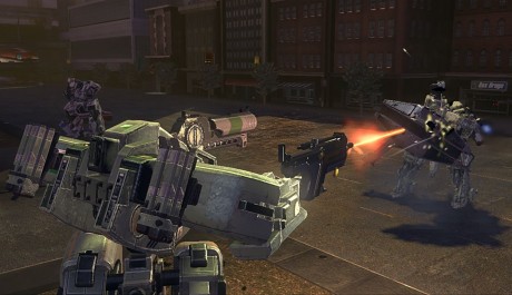 Front Mission: Evolved - souboj