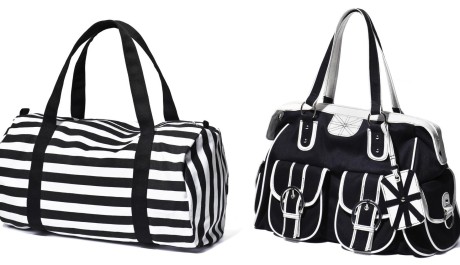 FOTO: Černo-b&iacute;l&eacute; kabelky