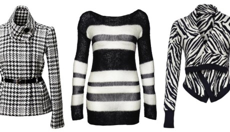 FOTO: Černo-b&iacute;l&eacute; oblečen&iacute;