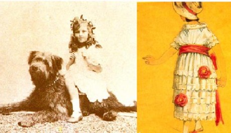 FOTO: Dcera Jeanne Lanvin a jeden dětský návrh