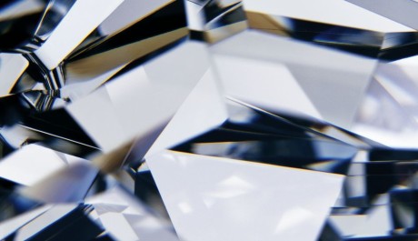 FOTO: Povrch křišťálu Swarovksi