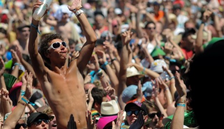 FOTO: Záběr z festivalu Bažant Pohoda 2010