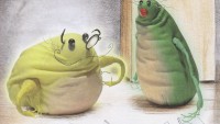 Ilustrace: Strašidelný herbář, Šuflík a Šiflík
