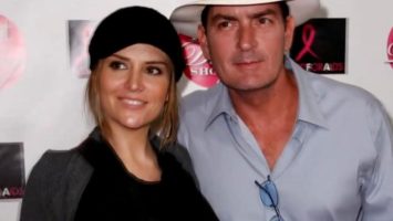 Charlie Sheen a jeho manželka Brooke Mueller