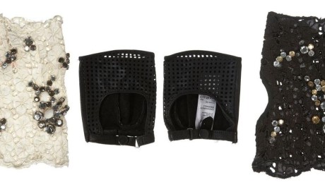 FOTO: Krajkové rukavičky