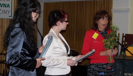 Moderátorky večera s ředitelkou veletrhu Markétou Hejkalovou
