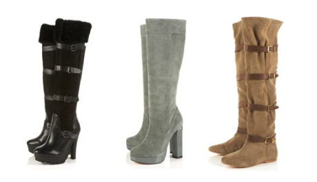 FOTO: kozačky na zimu z Topshop