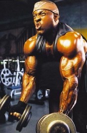 FOTO: kulturistika činky