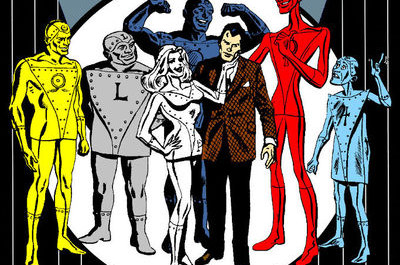 Obl&iacute;ben&yacute; komiks Bruce Willise Metal Men