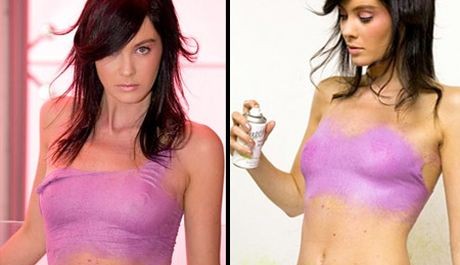 FOTO: Tílko ve spreji