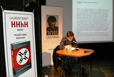 Laurent Binet Držitel Goncourtovy ceny v Ostravě na Měsíci autorského čtení