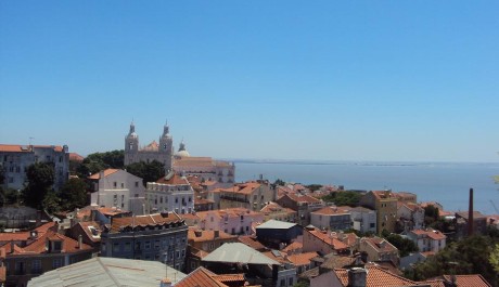 FOTO: Pohled na čtvrť Alfama