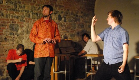 FOTO: Jiří Axman, Jan Čapka a Lukáš Venclík v Paláci Austria