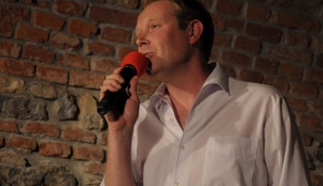 FOTO: Martin Vasquez při improvizačním představení