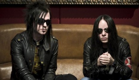 Wednesday 13 a Joey Jordison v radiu Sixx Sense FOTO: Wednesday 13 a Joey Jordison