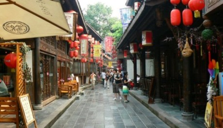 FOTO: Město Chengdu, Čína