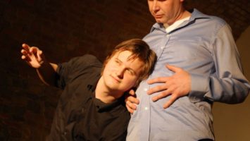 FOTO: Lukáš Venclík a Martin Vasquez při improvizaci