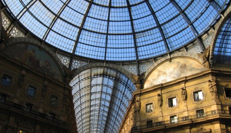 FOTO: Nákupní galerie Viktora Emanuela II. v Miláně.
