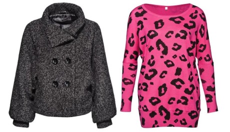 FOTO: Retro kabátek a svetr