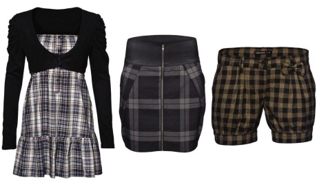 FOTO: Kostkované oblečení