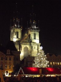 FOTO: V&aacute;nočn&iacute; strom