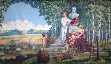 FOTO: Malované opony