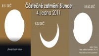 FOTO: Zatmění Slunce 4.ledna 2011