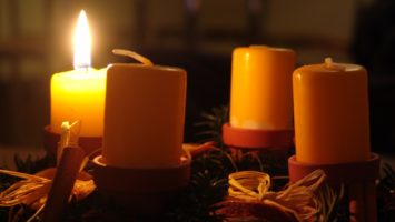 FOTO: adventní věnec