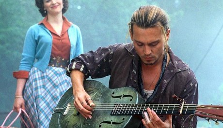 FOTO: S Johnem Deppem ve sn&iacute;mku Čokol&aacute;da