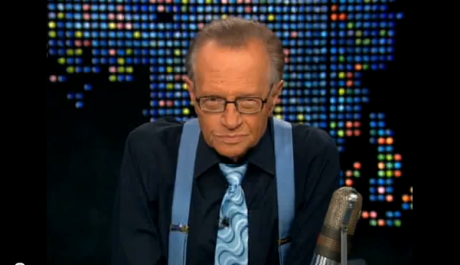 FOTO: Larry King, Zdroj: youtube.com