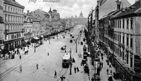 FOTO: Václavské náměstí, rok 1901
