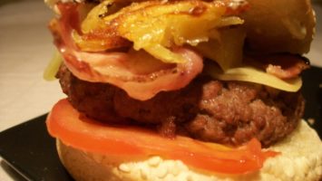 Hovezi hamburger