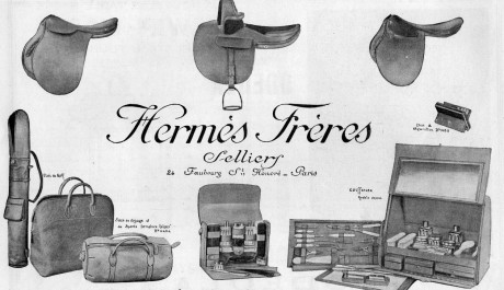FOTO: Herm&egrave;s reklama z roku 1923