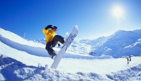FOTO: Snowboarding