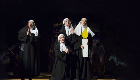 FOTO: Muzikál Jeptišky v Divadle Na Fidlovačce